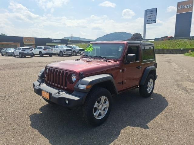 used 2021 Jeep Wrangler car, priced at $28,990