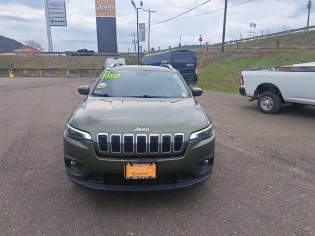 used 2021 Jeep Cherokee car, priced at $23,990