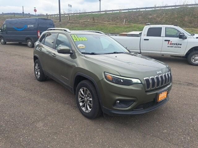 used 2021 Jeep Cherokee car, priced at $23,990