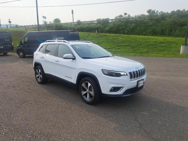 used 2021 Jeep Cherokee car, priced at $25,990