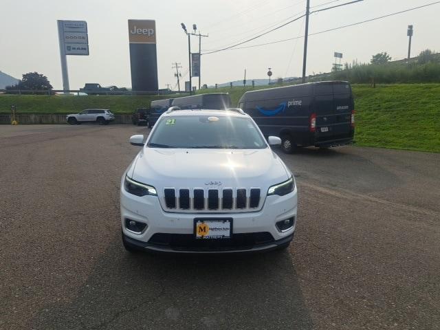 used 2021 Jeep Cherokee car, priced at $25,990