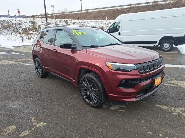 used 2022 Jeep Compass car, priced at $24,990