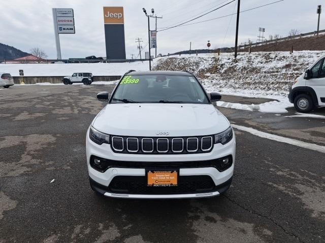 used 2022 Jeep Compass car, priced at $23,990