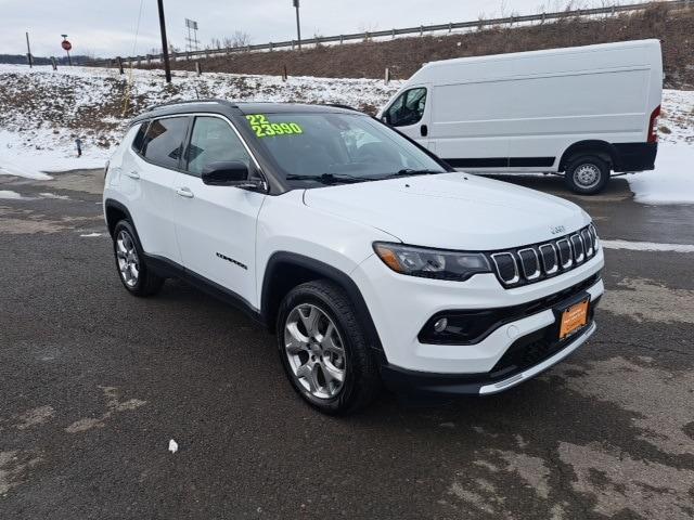 used 2022 Jeep Compass car, priced at $23,990