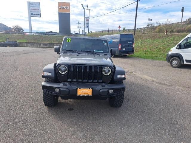 used 2022 Jeep Wrangler Unlimited car, priced at $34,900