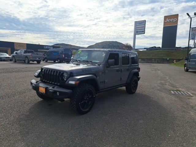 used 2022 Jeep Wrangler Unlimited car, priced at $34,900