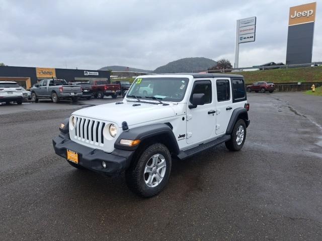 used 2023 Jeep Wrangler car, priced at $31,877