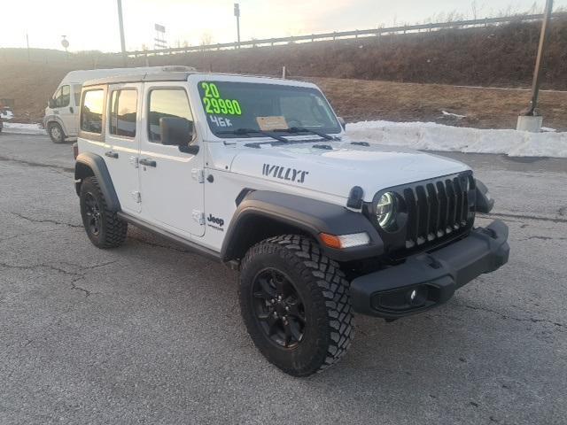 used 2020 Jeep Wrangler Unlimited car, priced at $29,990