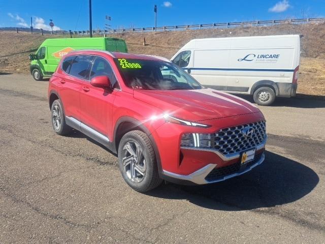 used 2022 Hyundai Santa Fe car, priced at $24,990