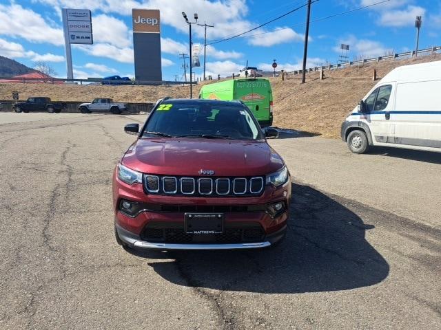 used 2022 Jeep Compass car, priced at $24,990