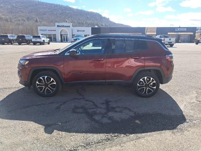 used 2022 Jeep Compass car, priced at $24,990