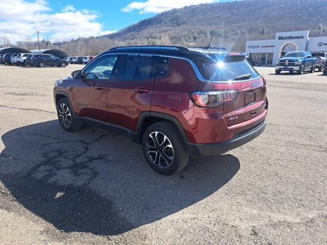 used 2022 Jeep Compass car, priced at $24,990