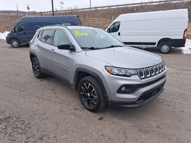 used 2022 Jeep Compass car, priced at $22,990