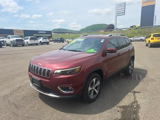 used 2021 Jeep Cherokee car, priced at $25,000