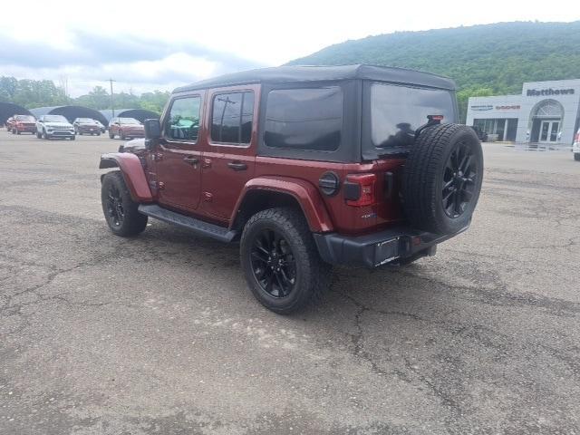 used 2021 Jeep Wrangler Unlimited 4xe car, priced at $33,990