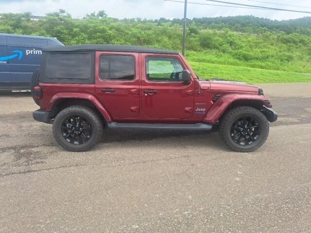 used 2021 Jeep Wrangler Unlimited 4xe car, priced at $33,990