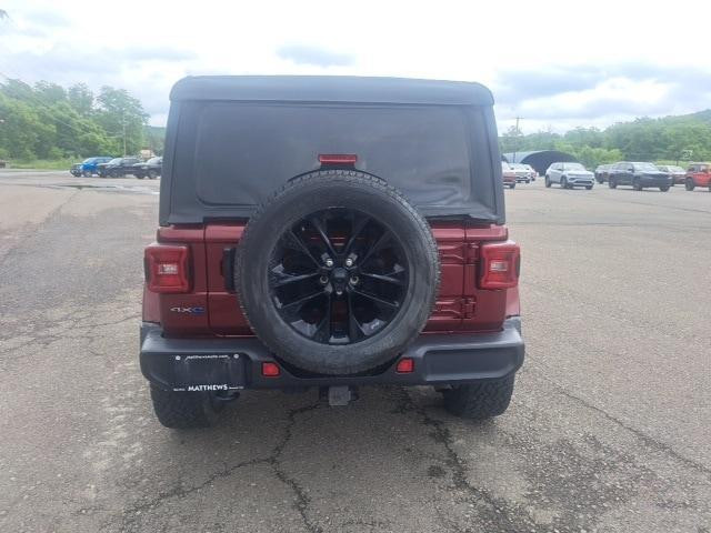 used 2021 Jeep Wrangler Unlimited 4xe car, priced at $33,990