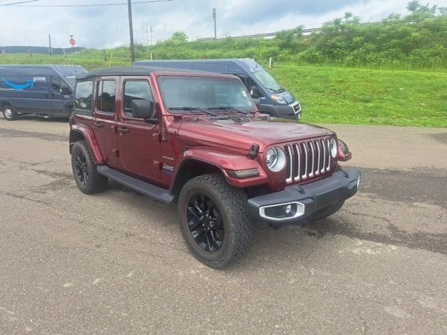 used 2021 Jeep Wrangler Unlimited 4xe car, priced at $33,990
