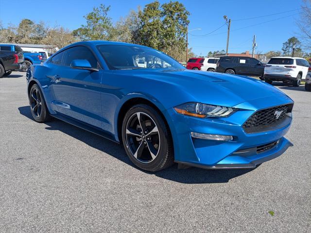 used 2021 Ford Mustang car, priced at $27,107