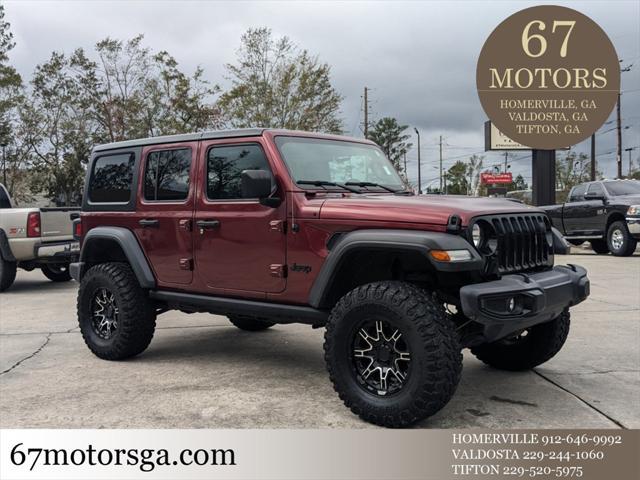 used 2021 Jeep Wrangler Unlimited car, priced at $32,740