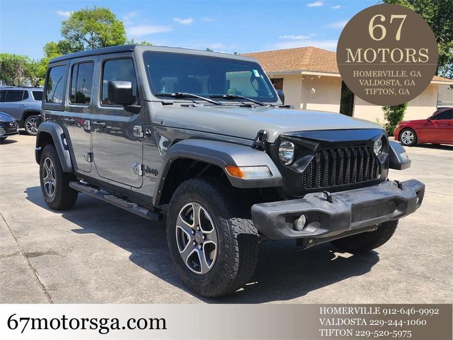used 2021 Jeep Wrangler Unlimited car, priced at $36,782
