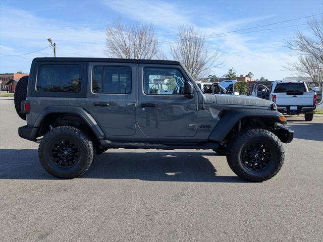 used 2022 Jeep Wrangler Unlimited car, priced at $34,363