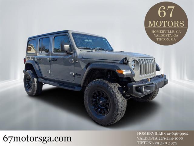 used 2022 Jeep Wrangler Unlimited car, priced at $34,363