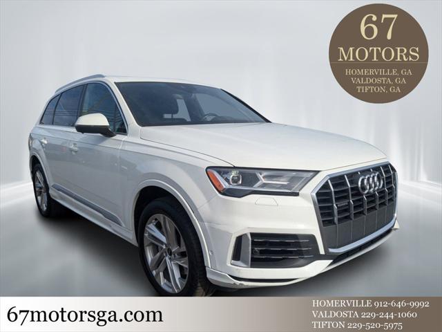 used 2021 Audi Q7 car, priced at $31,126