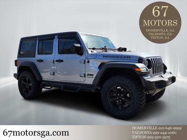 used 2019 Jeep Wrangler Unlimited car, priced at $28,932