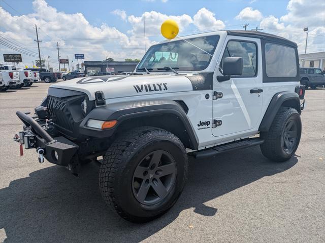 used 2021 Jeep Wrangler car, priced at $30,254