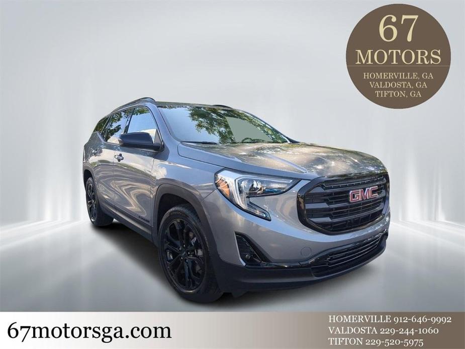 used 2021 GMC Terrain car, priced at $27,381