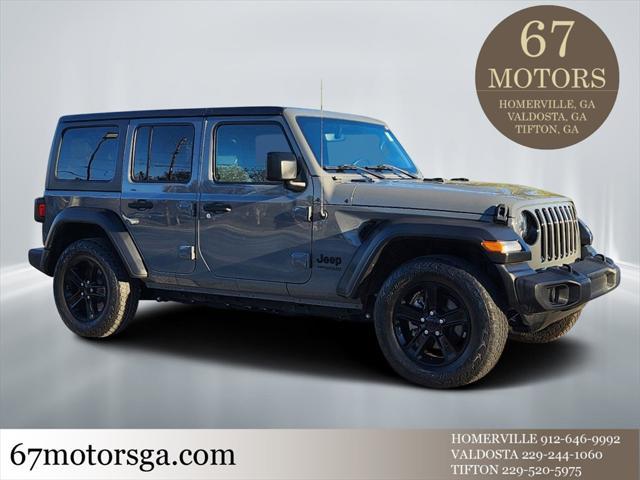 used 2021 Jeep Wrangler Unlimited car, priced at $32,263