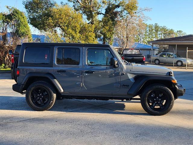 used 2021 Jeep Wrangler Unlimited car, priced at $32,263