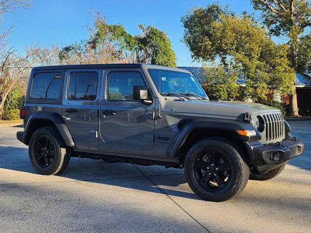 used 2021 Jeep Wrangler Unlimited car, priced at $32,263