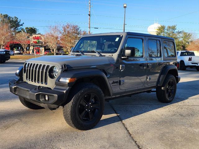 used 2021 Jeep Wrangler Unlimited car, priced at $32,263