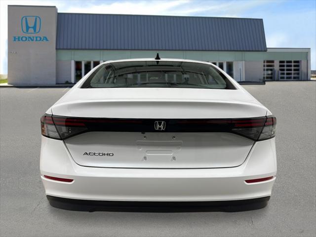 new 2025 Honda Accord car, priced at $32,110