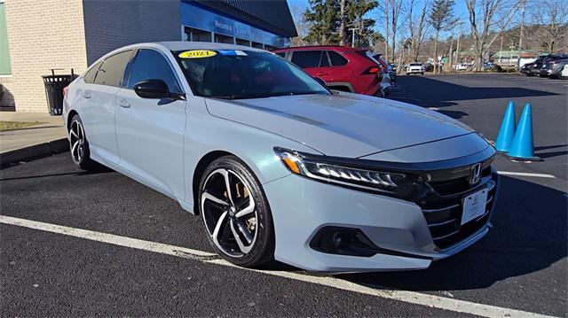 used 2021 Honda Accord car, priced at $21,695