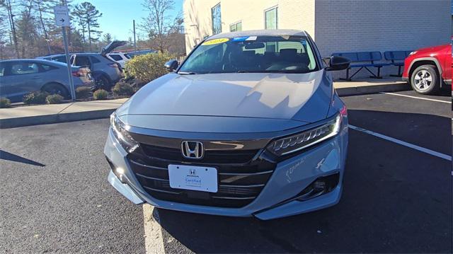 used 2021 Honda Accord car, priced at $21,695