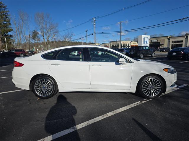 used 2018 Ford Fusion car, priced at $15,255