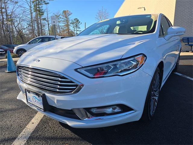 used 2018 Ford Fusion car, priced at $15,255