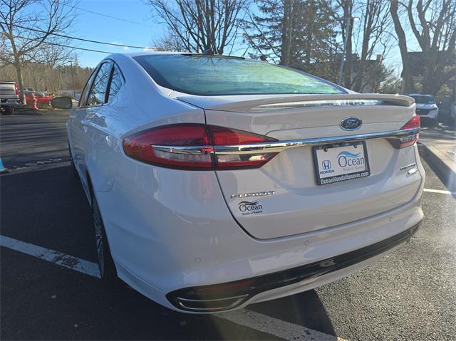 used 2018 Ford Fusion car, priced at $15,255