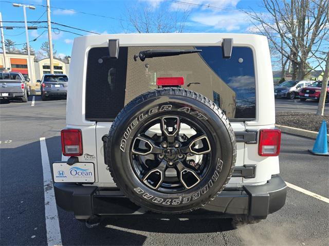 used 2017 Jeep Wrangler Unlimited car, priced at $21,995