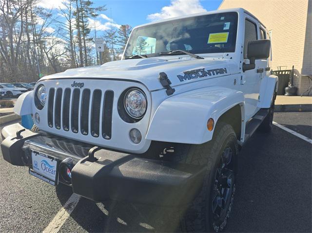 used 2017 Jeep Wrangler Unlimited car, priced at $21,995