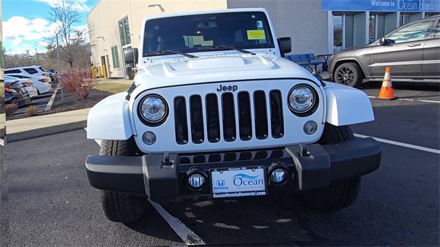 used 2017 Jeep Wrangler Unlimited car, priced at $21,995