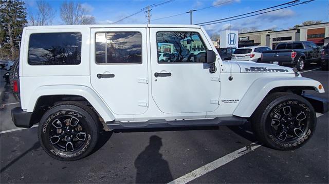 used 2017 Jeep Wrangler Unlimited car, priced at $21,995