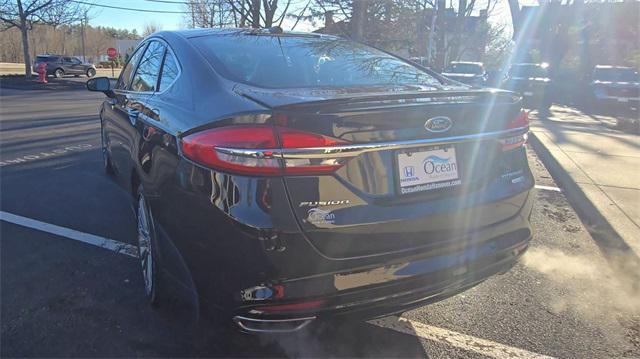 used 2018 Ford Fusion car, priced at $11,545