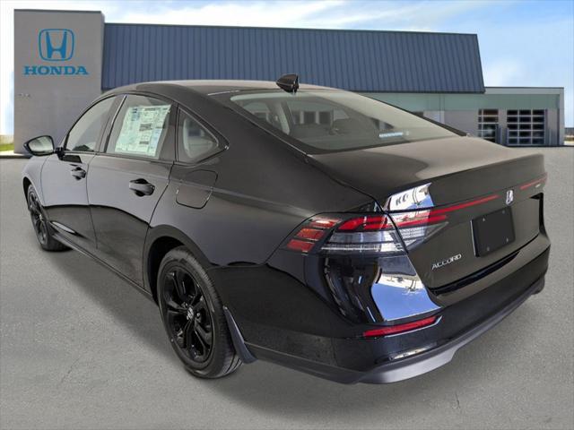 new 2025 Honda Accord car, priced at $31,655