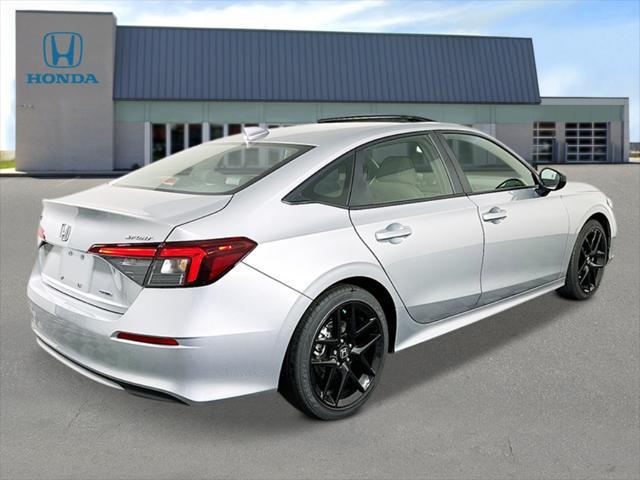 new 2025 Honda Civic Hybrid car, priced at $30,100