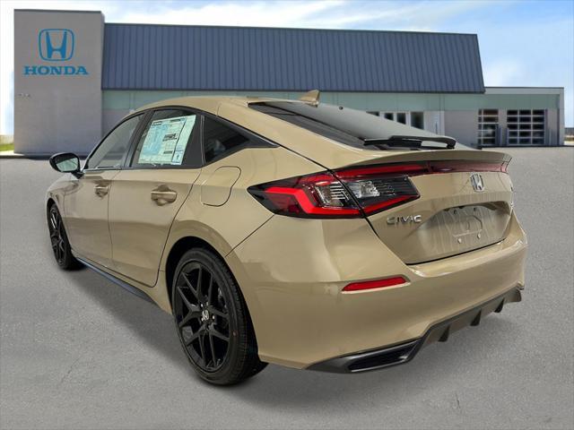 new 2025 Honda Civic car, priced at $29,055