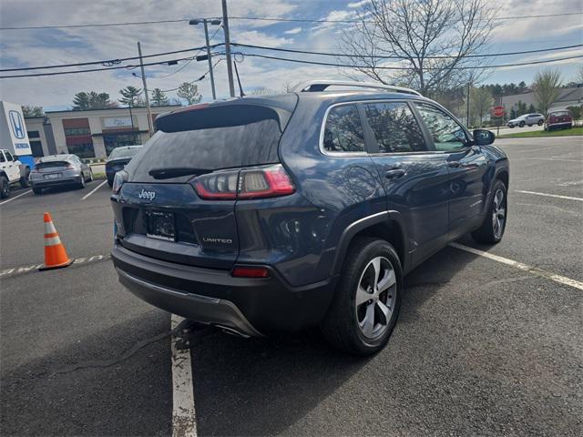 used 2021 Jeep Cherokee car, priced at $23,585
